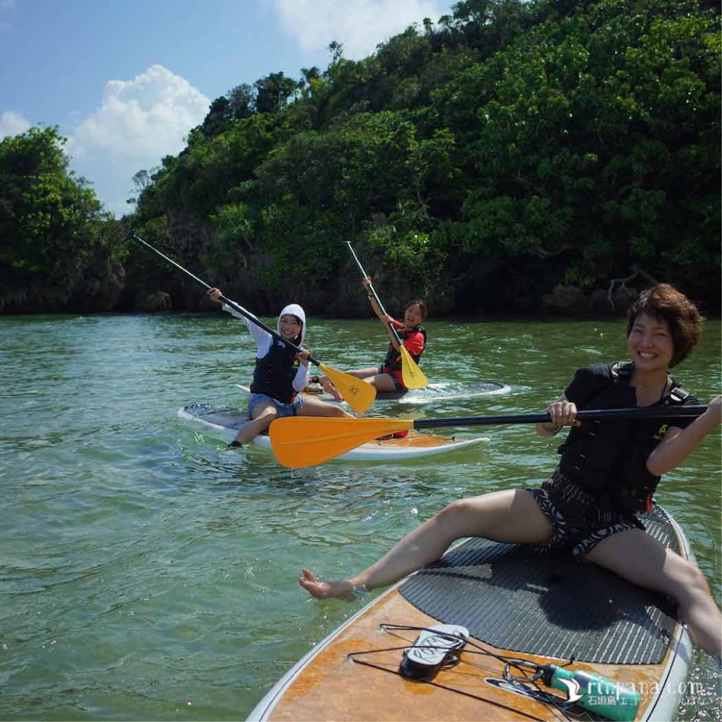 SUPツアーの写真をプレゼント