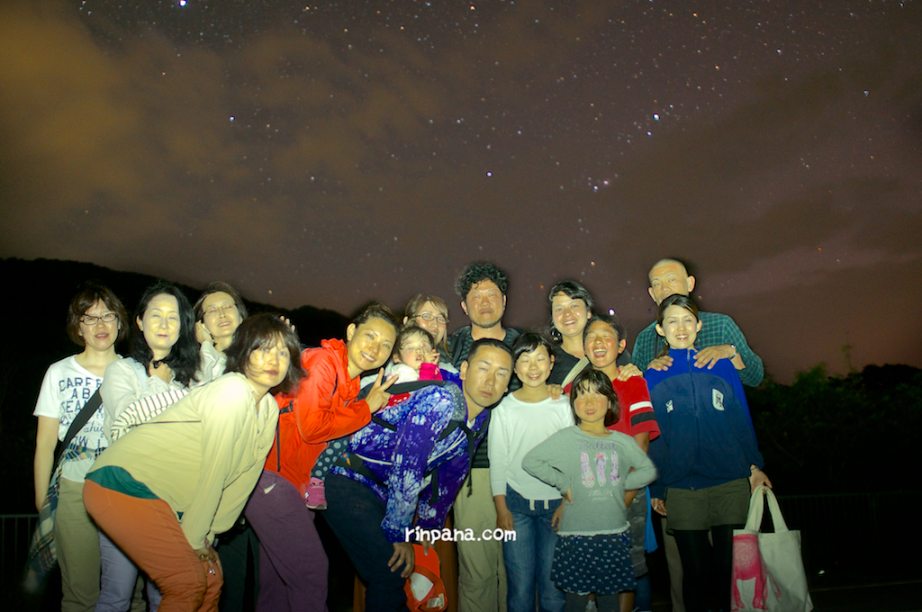 いくつもの流れ星も見た。ホタルを見る、石垣島のナイトツアー