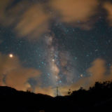 石垣島の星空保護区で見られる天の川の写真